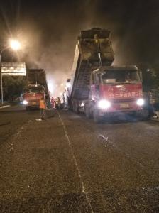 北京市三环主路面层大修工程